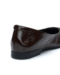 BALLERINA DORY-G IN NAPLAK COFFEE