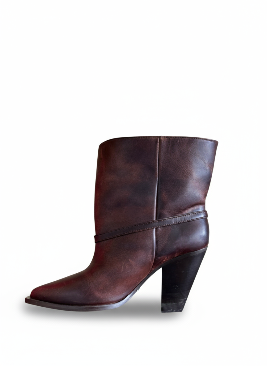 STIVALETTO JANICE05 BUFALO WINE