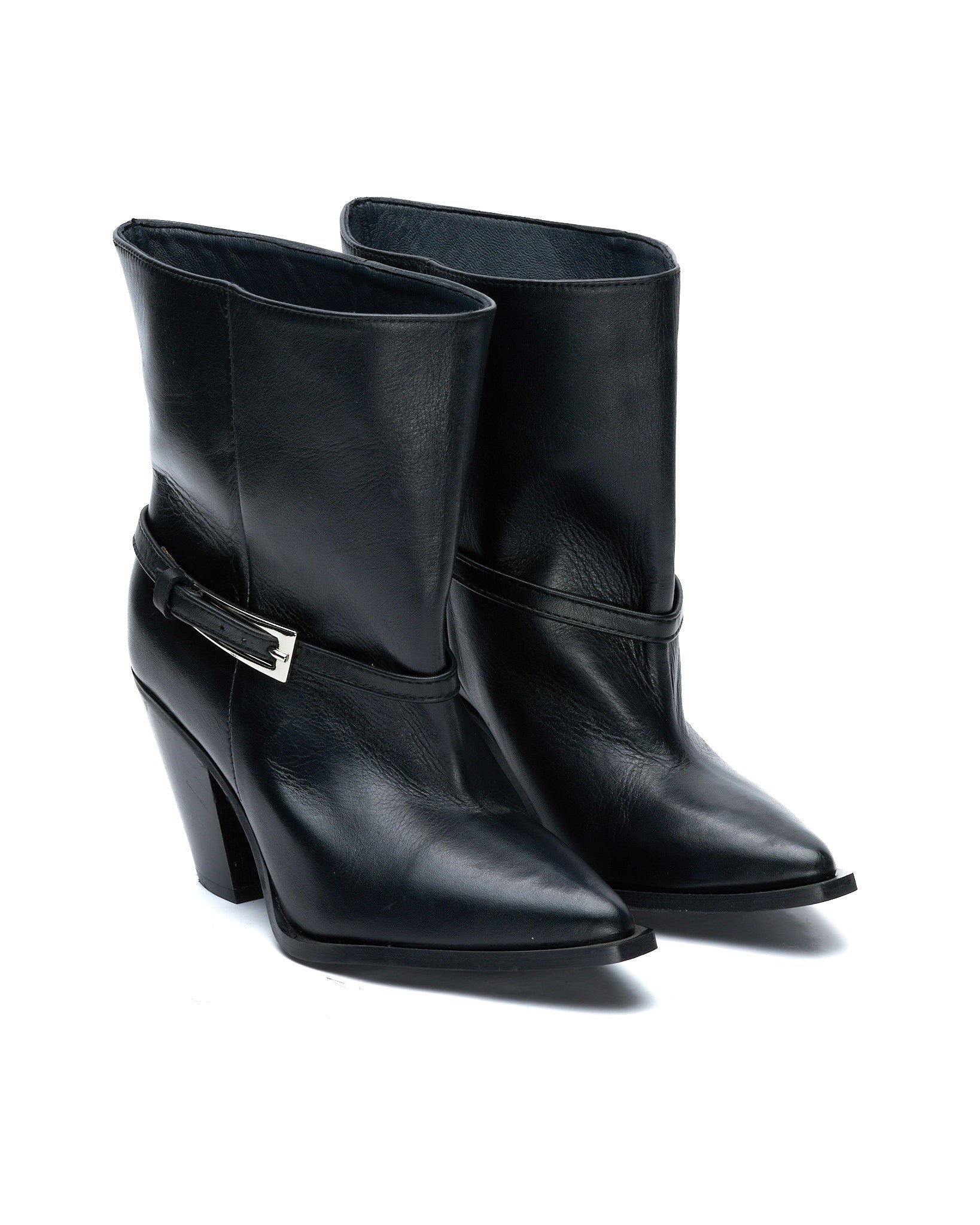 STIVALETTO JANICE05 BUFALO NERO