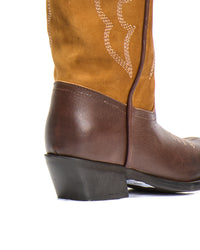 STIVALE KRIS03 BUFALO E CAMOSCIO ORANGE