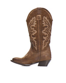 STIVALE KRIS07 CAMOSCIO TESTA DI MORO