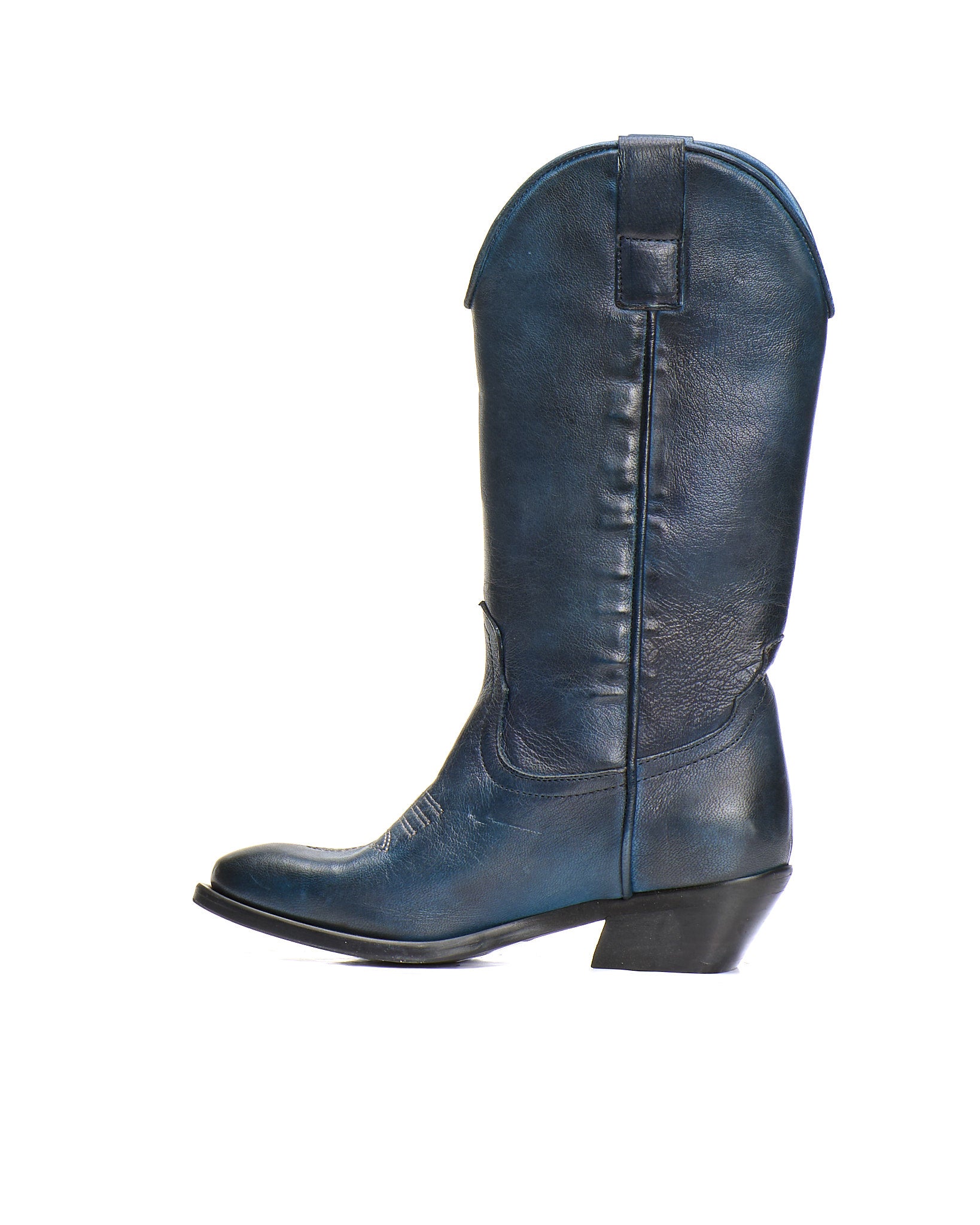 STIVALE KRIS08 VITELLO BLU