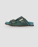 SANDALO FLORENCE02 IN RAFFIA JEANS