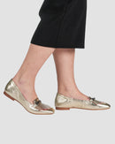 MOCASSINO ROME02 MET GOLD