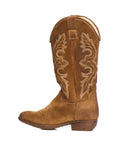 STIVALE CAMPEROS IN CAMOSCIO TERRA