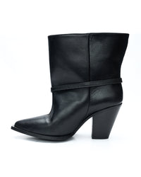 STIVALETTO JANICE05 BUFALO NERO