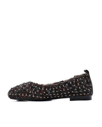 BALLERINA CLARA F FABRIC SUEDE GUN