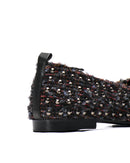 BALLERINA CLARA F FABRIC SUEDE GUN