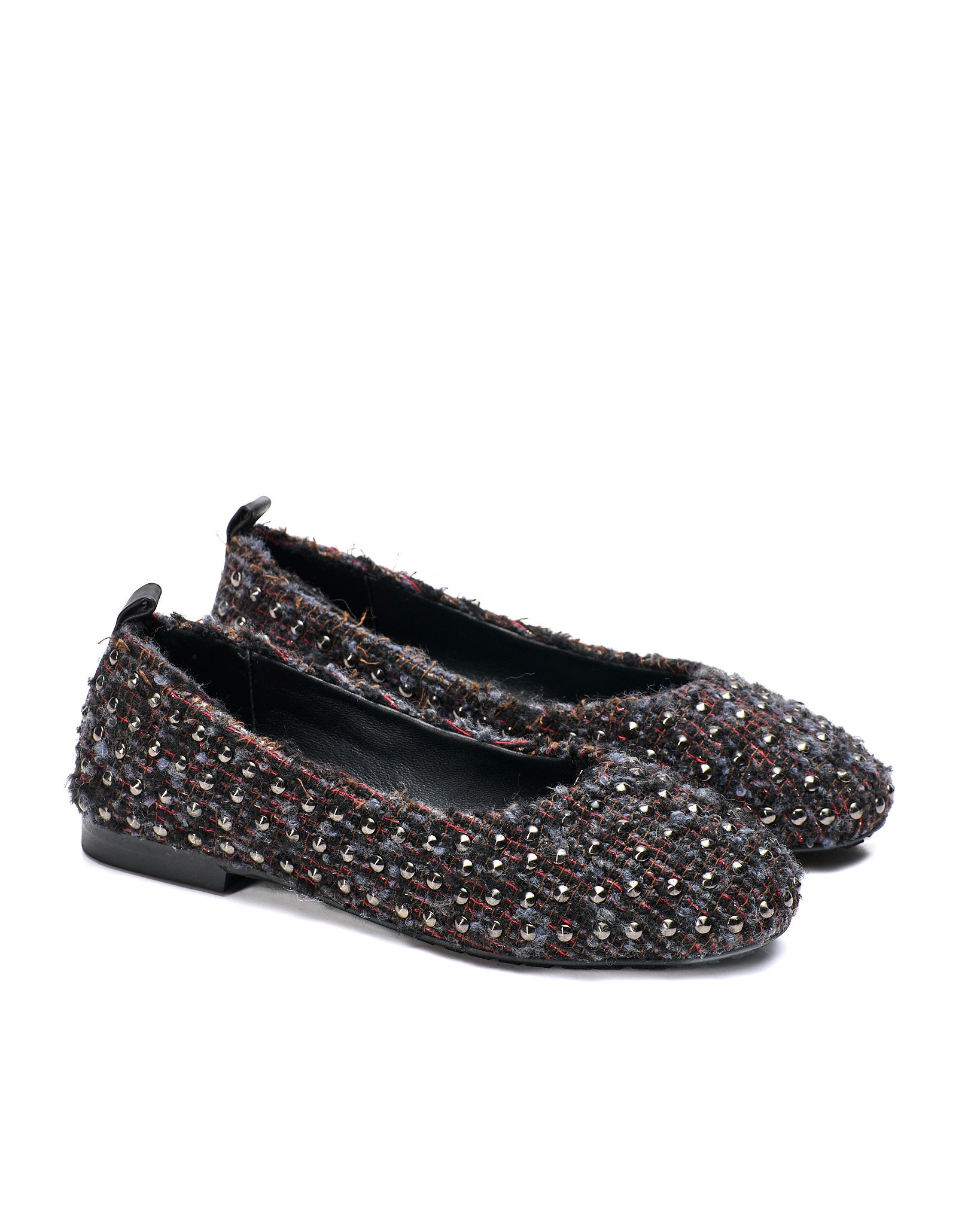 BALLERINA CLARA F FABRIC SUEDE GUN