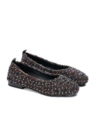 BALLERINA CLARA F FABRIC SUEDE GUN