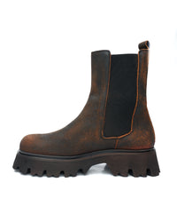 STIVALETTO KLEIN03 IN CALCE RUST