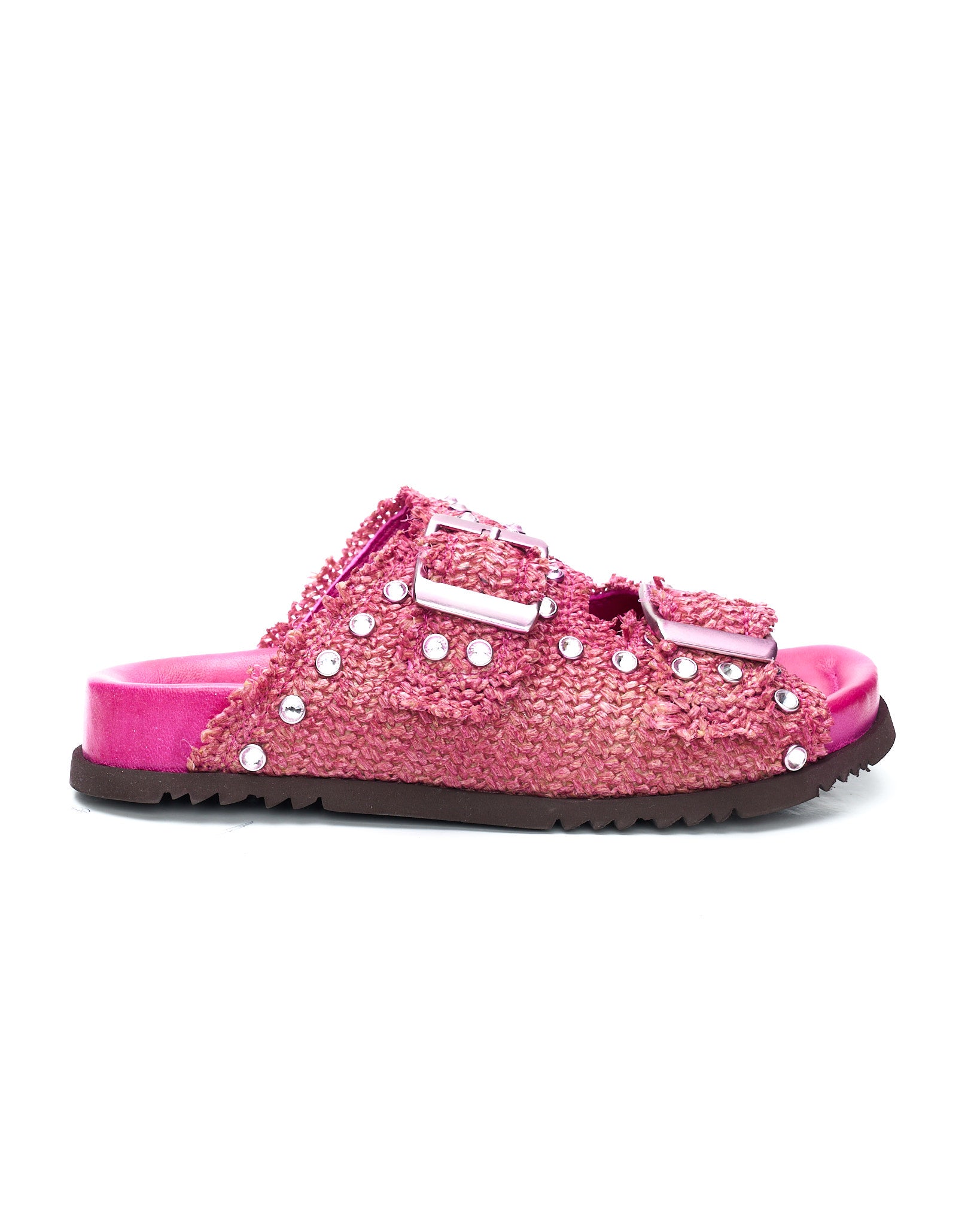 SANDALO FLORENCE03 IN RAFIA PINK