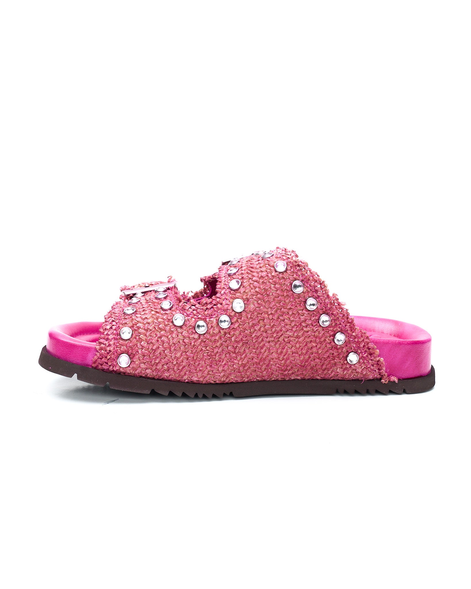 SANDALO FLORENCE03 IN RAFIA PINK