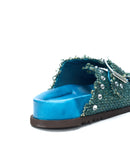 SANDALO FLORENCE03 IN RAFIA JEANS