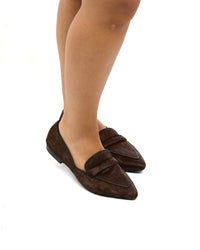 MOCASSINO MIRIAM-H IN PONY BROWN