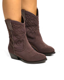 STIVALETTO TEXANO IN SCUBA TERRA