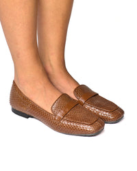 MOCASSINO DORY-F IN WHIPES BROWN