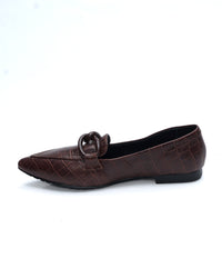 MOCASSINO MIRIAM-K CROC COFFEE