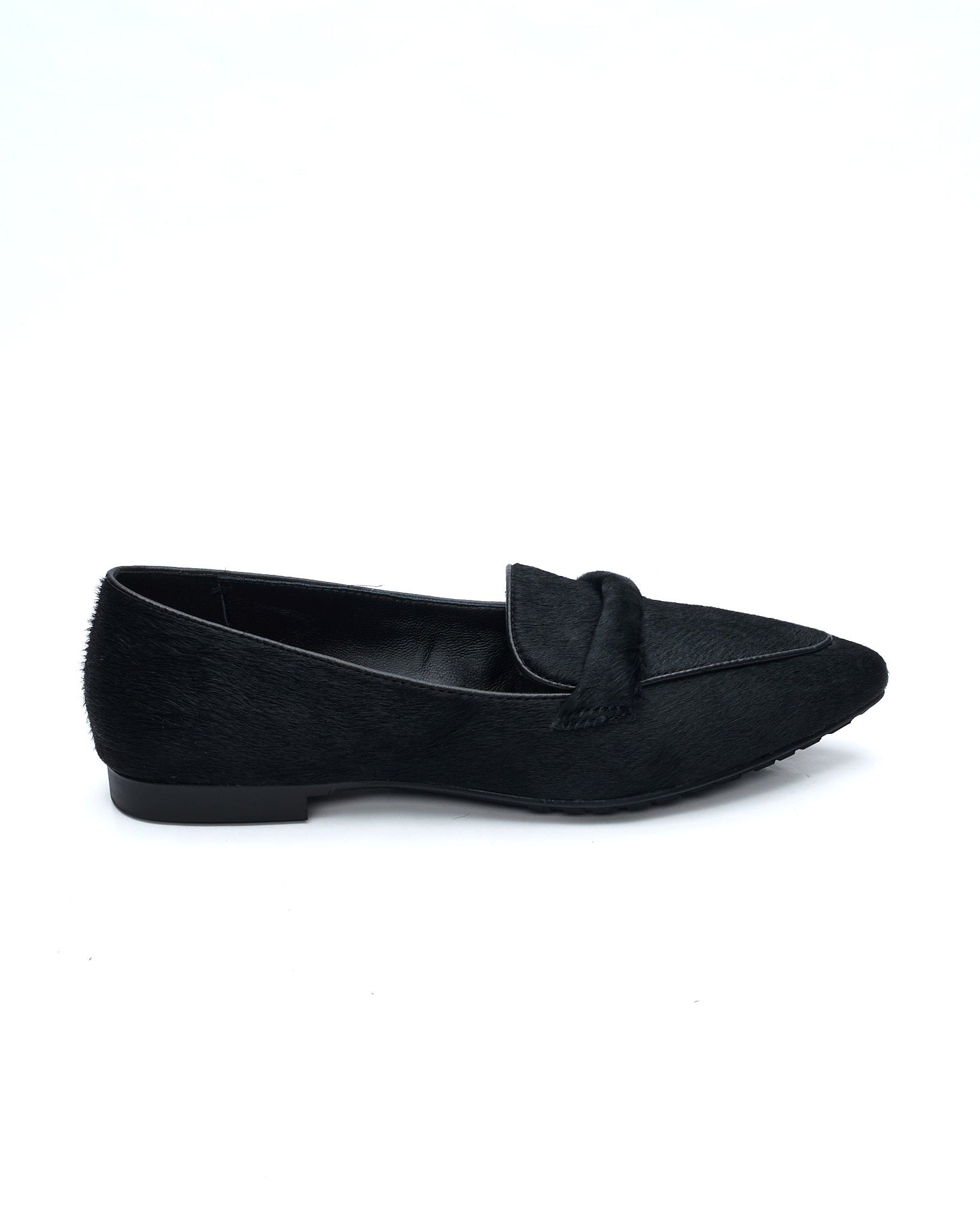 MOCASSINO MIRIAM-H IN PONY BLACK
