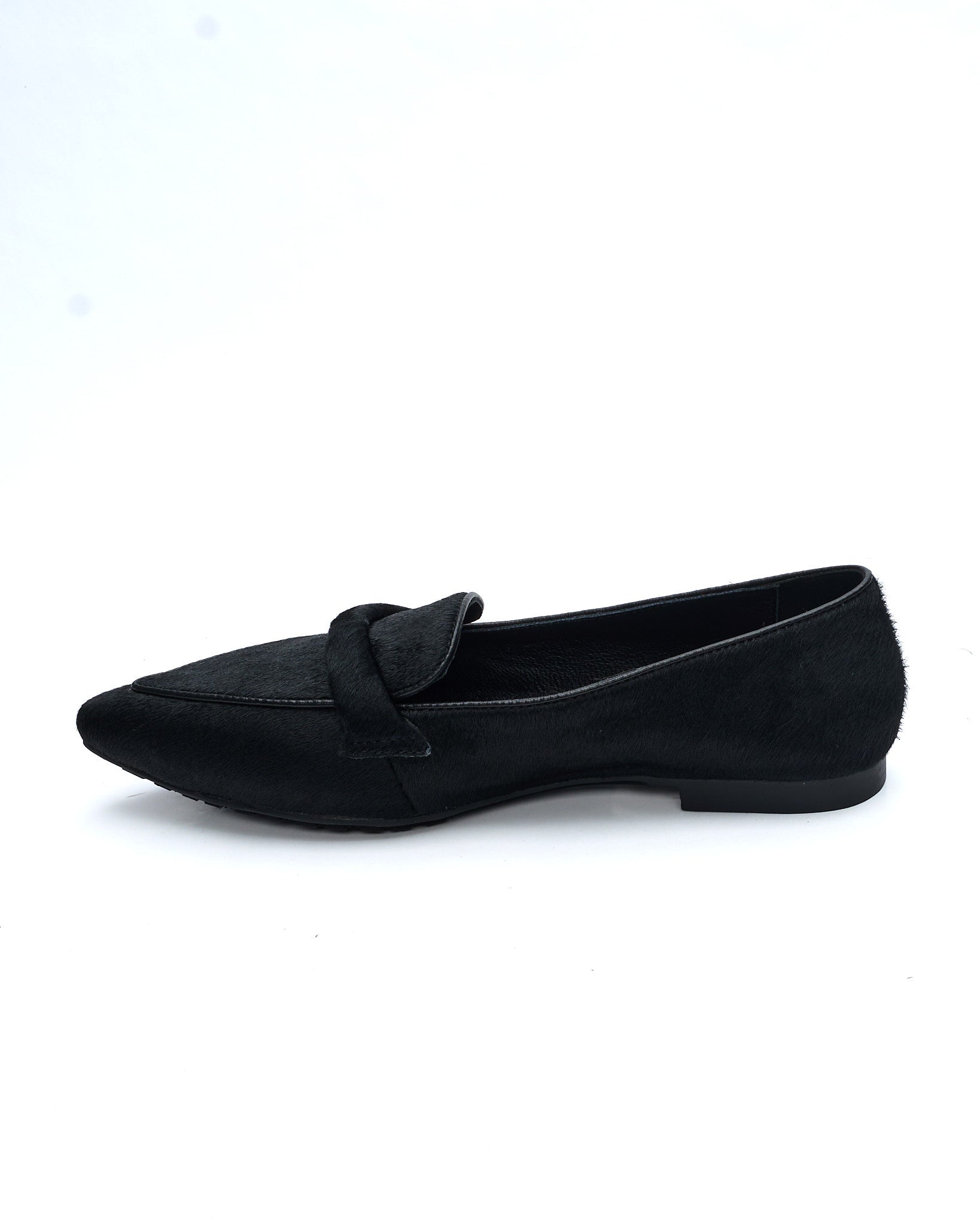 MOCASSINO MIRIAM-H IN PONY BLACK