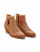 STIVALETTO NEVIS21 IN RAFFIA ARANCIO